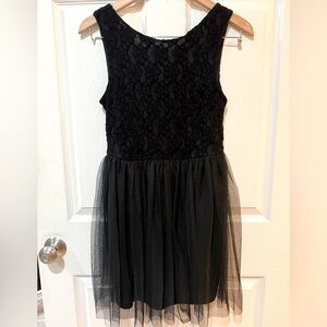 finn & clover Black Lace Bodice Dress Goth Whimsigoth witch vampire